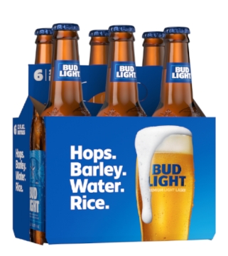 Picture of Bud Light 6pk bottles