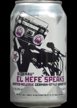 Picture of DC Brau Brewing El Hefe Speaks German-Style Wheat Beer 6pk