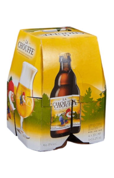 D'Achouffe - La Chouffe Belgian blond ale 4pk