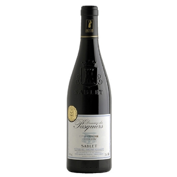 Picture of 2015 Domaine des Pasquiers - Cotes du Rhone Villages Sablet Prestige Cuvee Prebayon