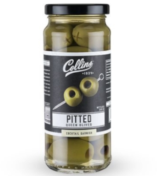 Picture of Collins Pitted Gourmet Olives 4oz jar