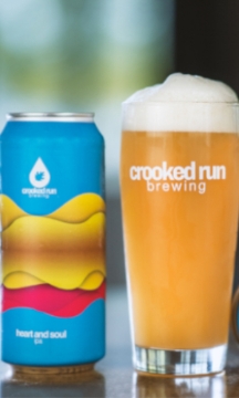 Picture of Crooked Run Brewing - Heart & Soul IPA 16oz 4pk