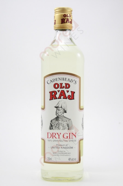 Picture of Old RAJ (Cadenhead's) Red Label Gin 700ml