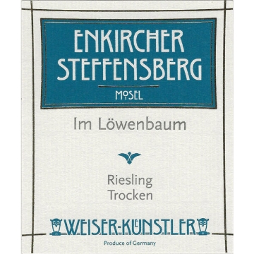 Picture of 2020 Weiser-Kunstler - Steffensberg Lowenbaum Riesling Trocken