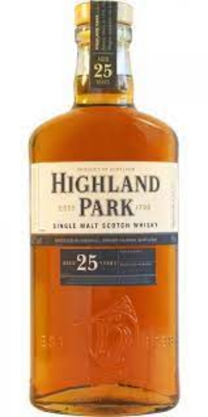 Picture of Highland Park 25 yr Whiskey 750ml