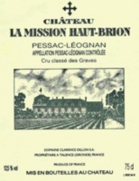 Picture of 1982 Chateau La Mission Haut Brion Pessac