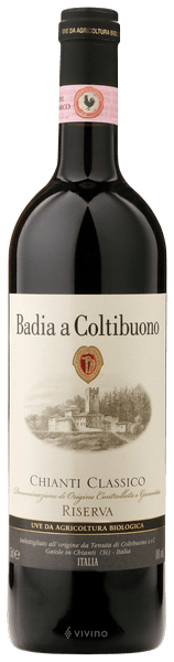 Picture of 2017 Badia-a-Coltibuono - Chianti Classico Riserva