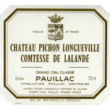 1986 Chateau Pichon Lalande - Pauillac