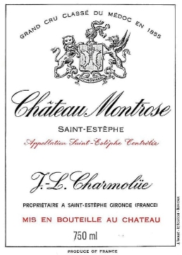 1990 Chateau Montrose - St. Estephe