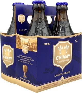 Chimay Ale Grande Reserve 4pk BLUE