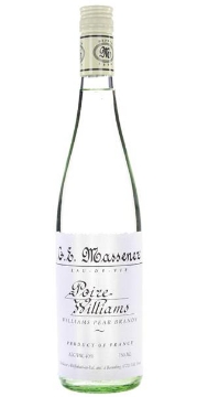 G. E. Massenez Poire Williams Brandy Eau de vie 750ml