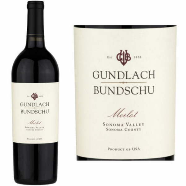 2018 Gundlach Bundschu - Sonoma Merlot