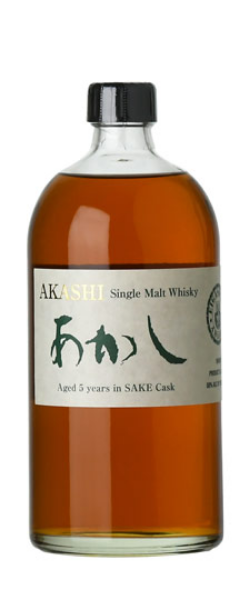 Akashi (Eigashima) Aged 5 yr in Sake Cask Whiskey 750ml