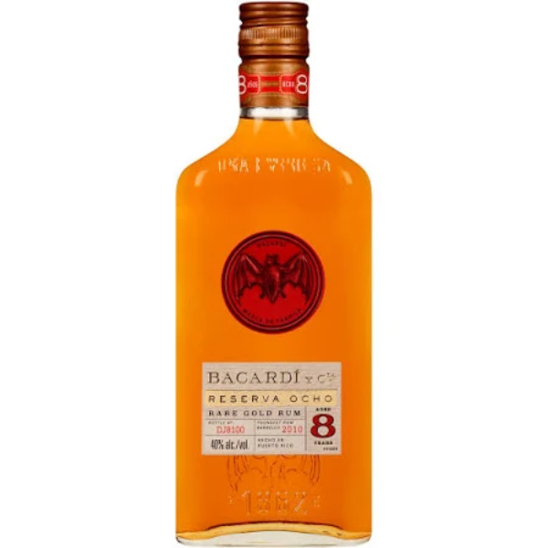 Bacardi 8 yr PINT Rum 375ml