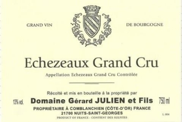 2020 Gerard Julien - Echezeaux (pre arrival)