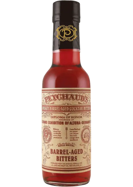 Peychaud's Whiskey Barrel-Aged Bitters 5 Oz Bitters 5oz