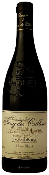 2019 Sang des Cailloux - Vacqueyras Cuvee Floureto