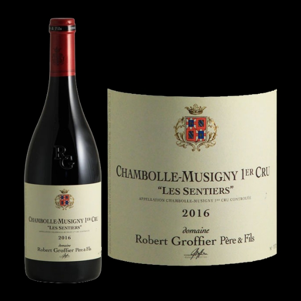 2016 Robert Groffier Chambolle Musigny Sentiers