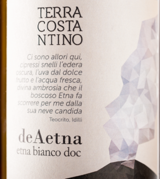 2019 Terre Costantino - Etna Bianco de'Aetna