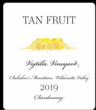 2019 Tan Fruit - Chardonnay Willamette Valley Vojtilla Vineyard