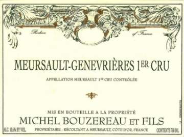 2020 Michel Bouzereau - Meursault Genevrieres (pre arrival)