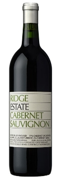 Picture of 2019 Ridge - Cabernet Sauvignon Santa Cruz Estate