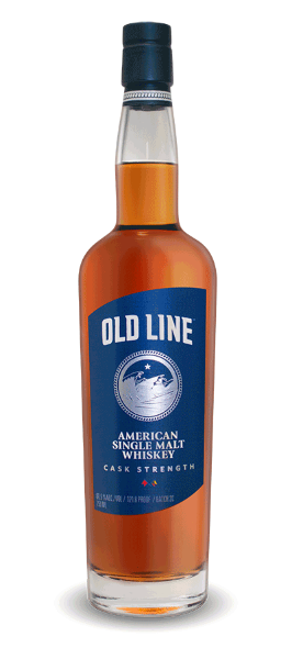 Picture of Old Line American Single Malt Cask Strength Whiskey 750ml