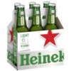 Picture of Heineken - Light Lager 6pk Bottles