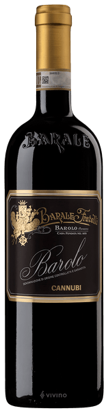 Picture of 2012 Barale, Fratelli - Barolo Cannubi