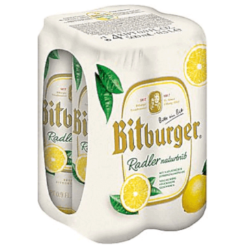 Picture of Bitburger Brewery Lemon Radler 4pk can