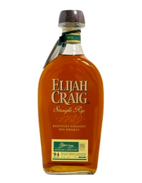 Picture of Elijah Craig Straight Rye Whiskey 750ml