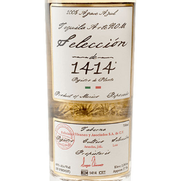 Picture of ArteNOM Seleccion 1414 Reposado Tequila 750ml