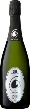 Filipa Pato 3B Blanc de Blancs Brut Nature bottle