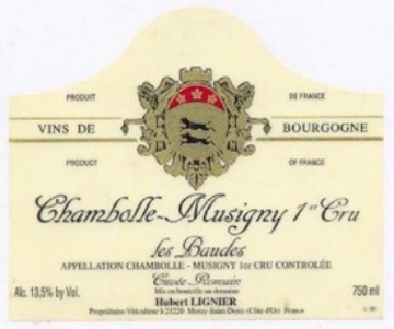 Picture of 2019 Hubert Lignier - Chambolle Musigny Baudes