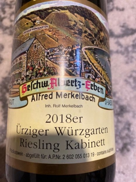 Picture of 2018 Merkelbach, Alfred - Urziger Wurzgarten Kabinett #13