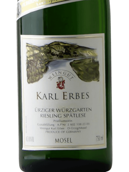 Picture of 2021 Karl Erbes - Urziger Wurzgarten Spatlese