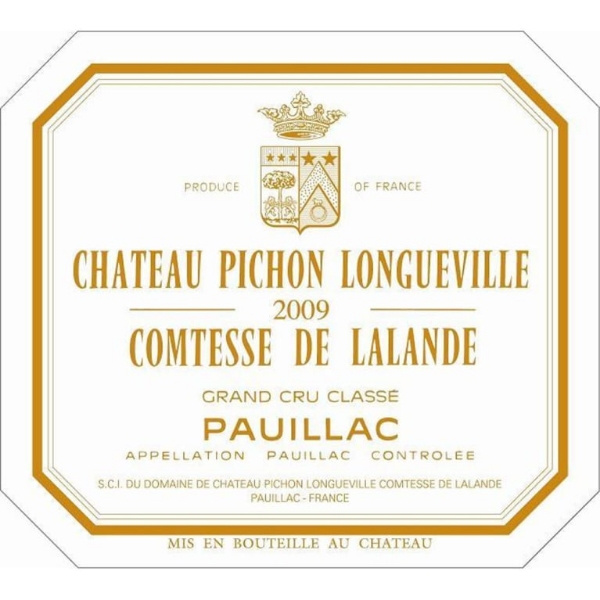 Picture of 2009 Chateau Pichon Lalande - Pauillac