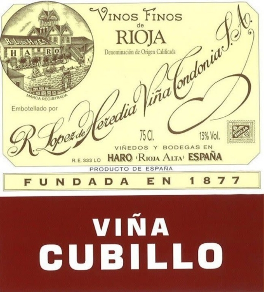 Picture of 2014 Lopez de Heredia -   Cubillo Crianza