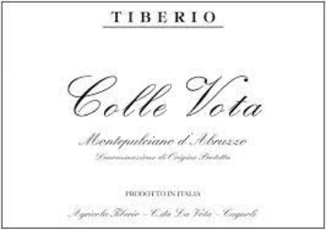 Picture of 2018 Tiberio - Montepulciano d'Abruzzo Colle Vota