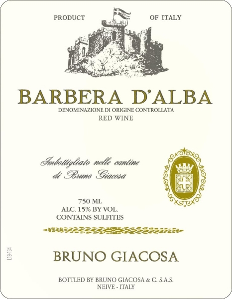 Picture of 2020 Giacosa, Bruno - Barbera d'Alba