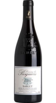 Picture of 2019 Domaine des Pasquiers - Cotes du Rhone Villages Sablet Cuvee Prestige