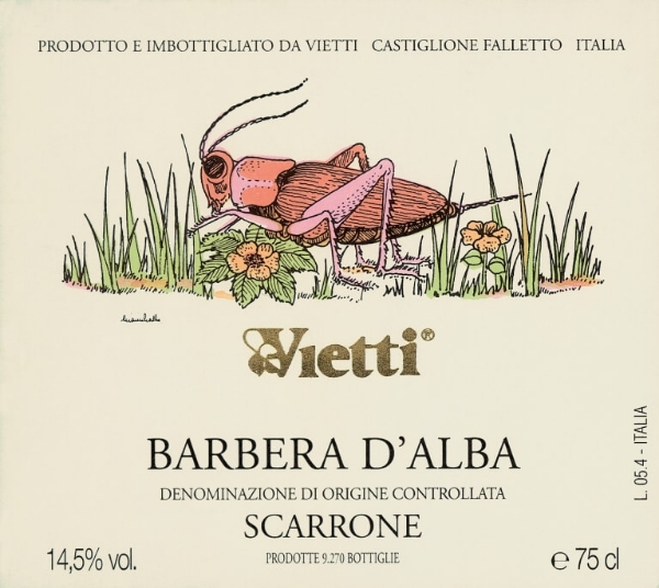 Picture of 2020 Vietti - Barbera d'Alba Vigne Scarrone