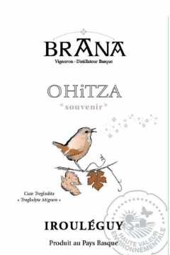 Picture of 2020 Domaine Brana Tannat Irouleguy Ohitza