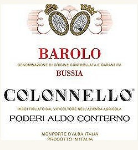 Picture of 2018 Conterno, Aldo Barolo Colonello