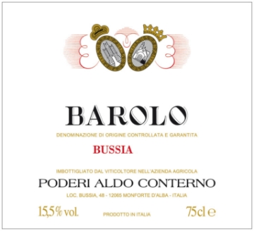 Picture of 2018 Conterno, Aldo - Barolo Bussia