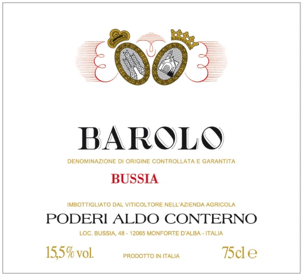 Picture of 2018 Conterno, Aldo - Barolo Bussia