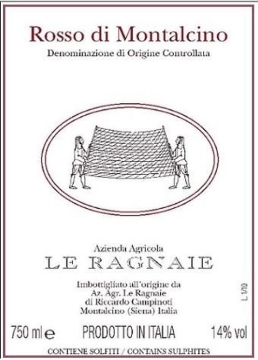 Picture of 2019 Le Ragnaie - Rosso di Montalcino