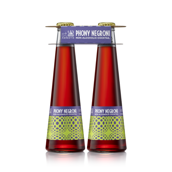 St Agrestis - Phony Negroni Non-Alcoholic Cocktail 2pk