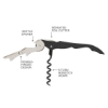 Picture of Truetap Double Hinge Waiter's Corkscrew black