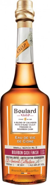 Picture of Boulard Calvados Pays d'Auge V.S.O.P.Bourbon Cask Finish Brandy 750ml